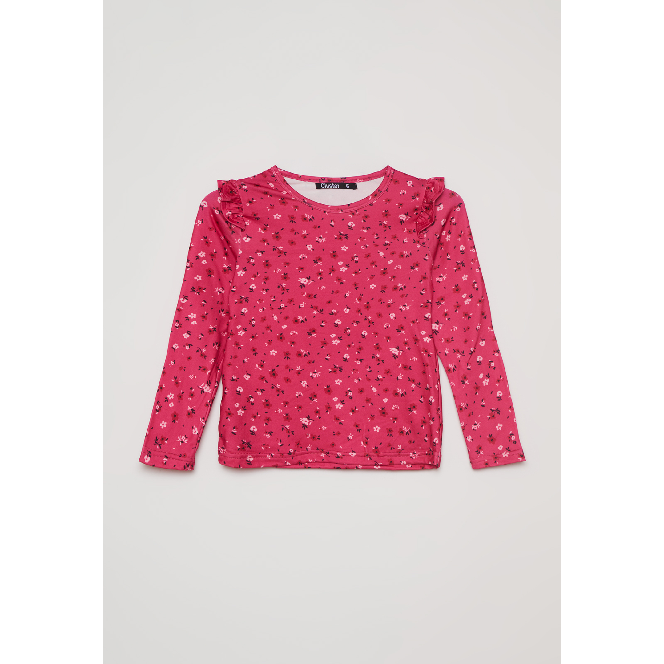 Polera Camiseta Niña Fucsia Familyshop 1