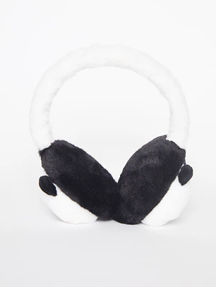 Orejera Panda Unisex Negro Familyshop