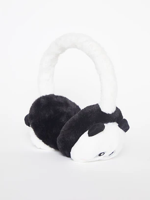 Orejera Panda Unisex Negro Familyshop