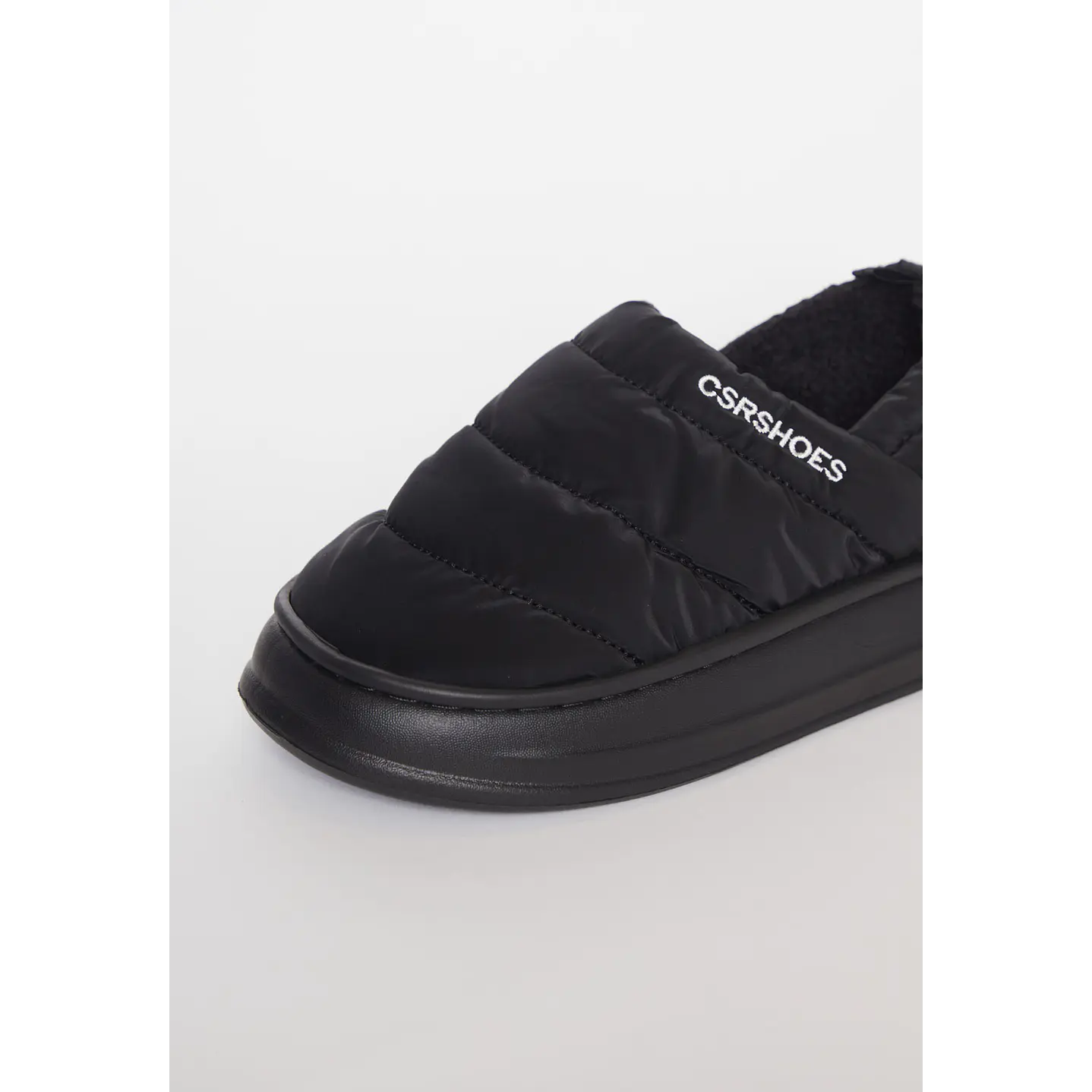 Pantufla Acolchada Mujer Negro Familyshop 2
