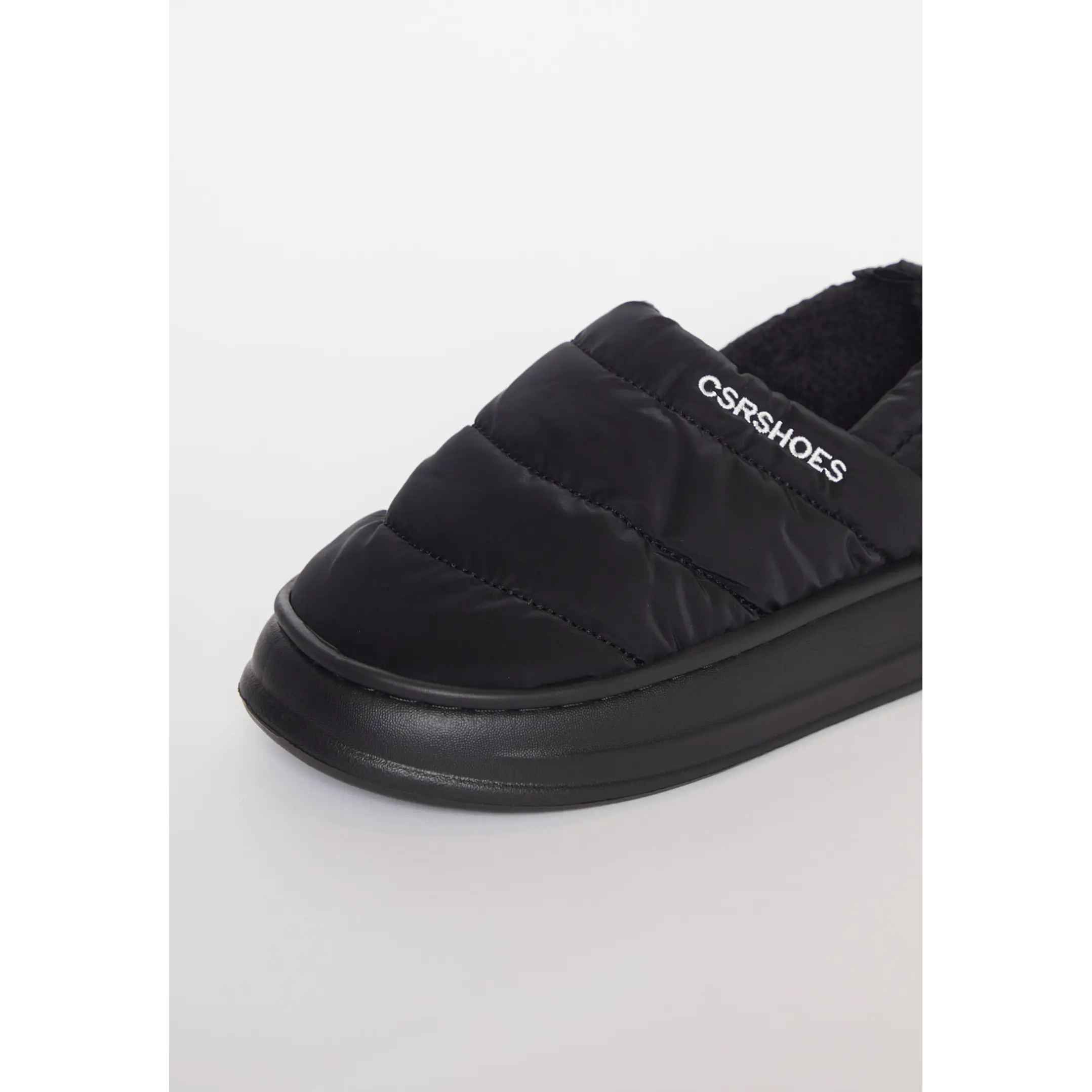 Pantufla Acolchada Mujer Negro Familyshop 2