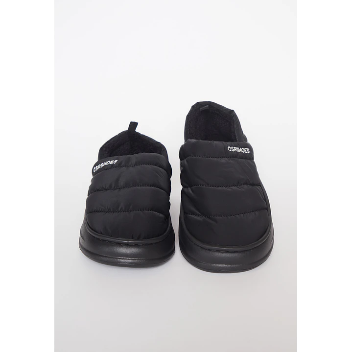 Pantufla Acolchada Mujer Negro Familyshop 3