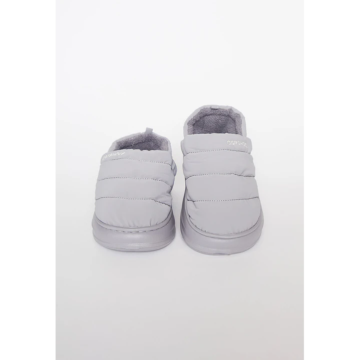 Pantufla Acolchada Mujer Gris Familyshop 2
