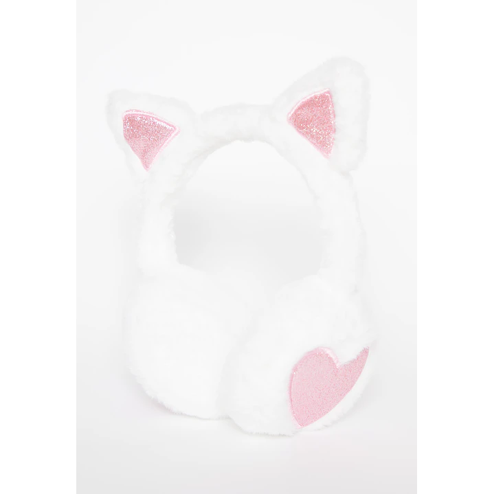 Orejera Corazón Niña Blanco Familyshop 3