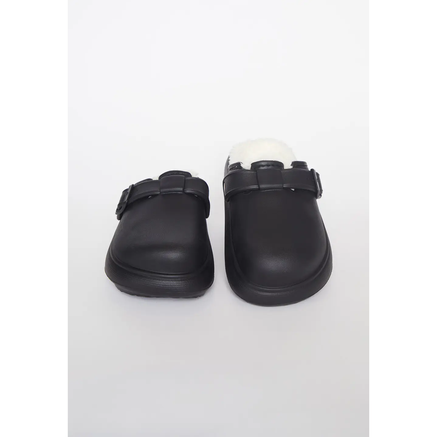 Pantufla Hebilla Mujer Negro Familyshop 2