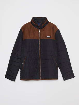 Parka Entretela Hombre Gris Familyshop