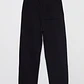 Pantalón Buzo Regular Hombre Negro Familyshop - Miniatura 2