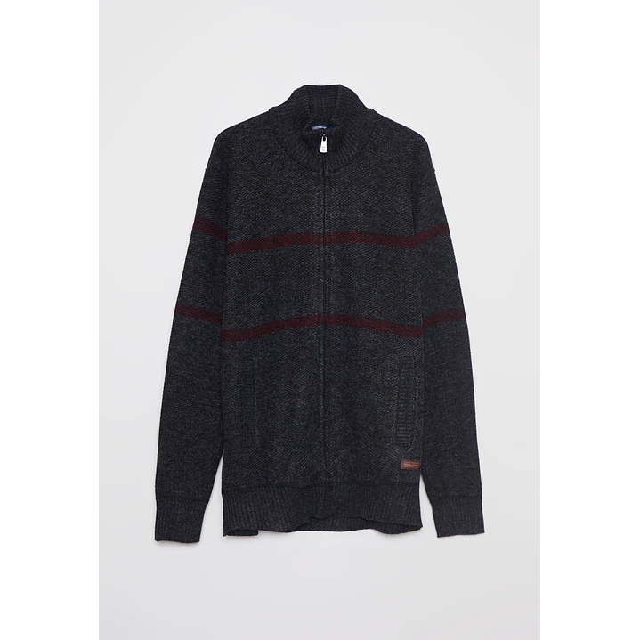 Chaleco Bloques Hombre Gris Familyshop 1