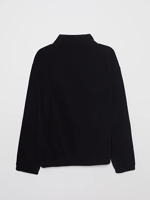 Polar Basic Cierre Hombre Negro Familyshop