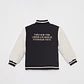Chaqueta College Sherpa Niño Negro Familyshop - Miniatura 5
