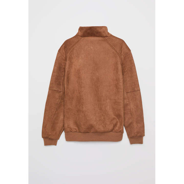 Chaqueta Motoquera Hombre Beige Familyshop 2