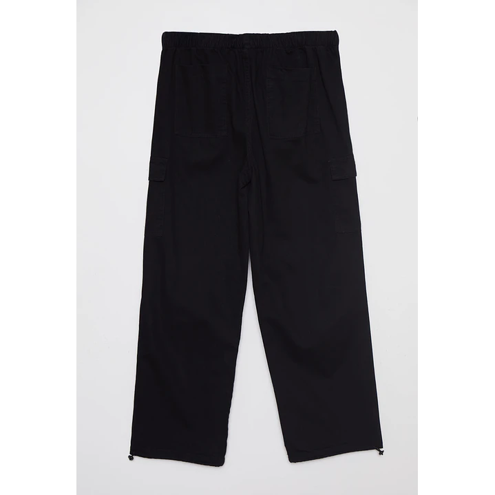 Pantalón Parachute Hombre Negro Familyshop 2