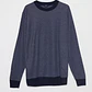 Sweater Bicolor Hombre Azul Familyshop - Miniatura 1