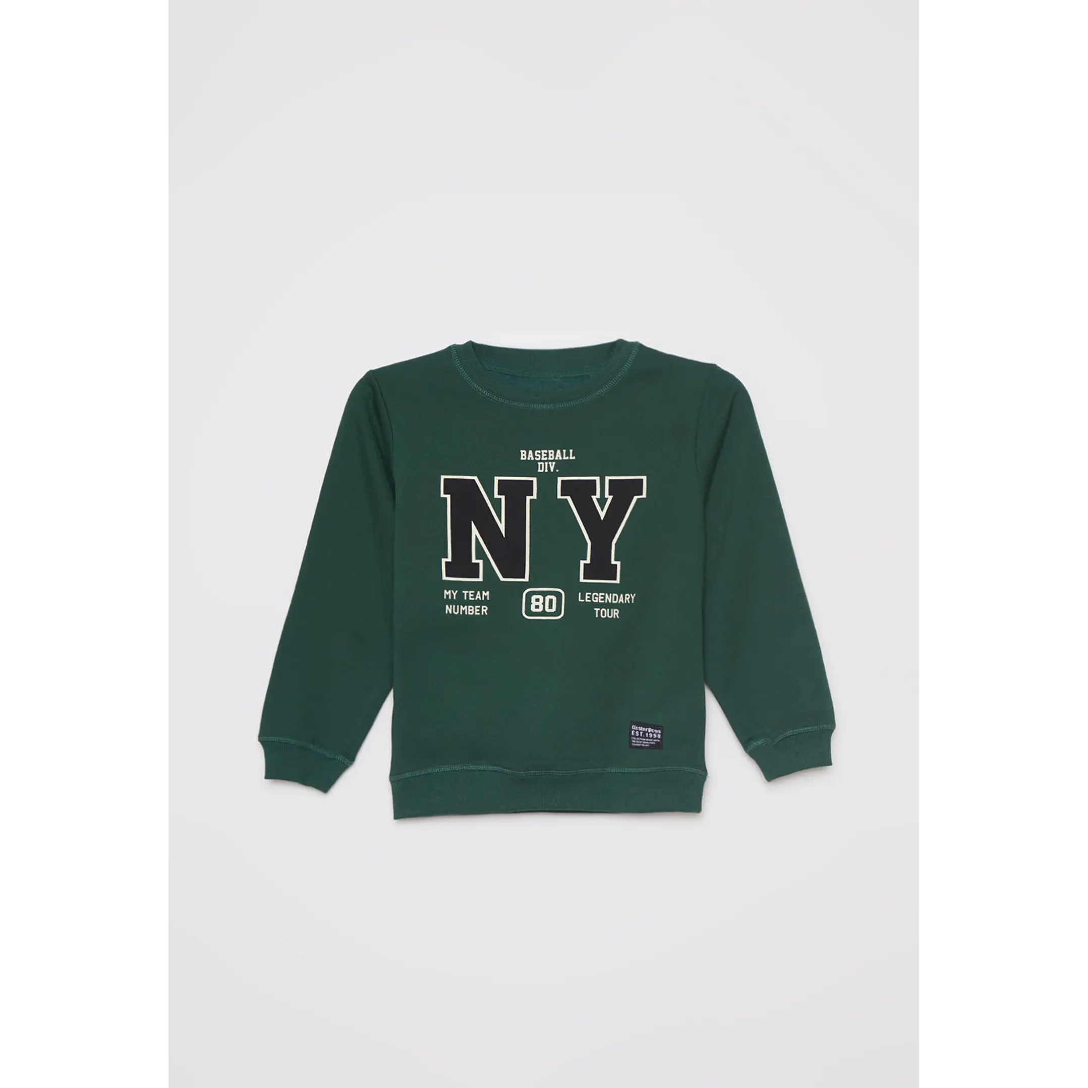 Polerón Frontal Niño Verde Familyshop 1