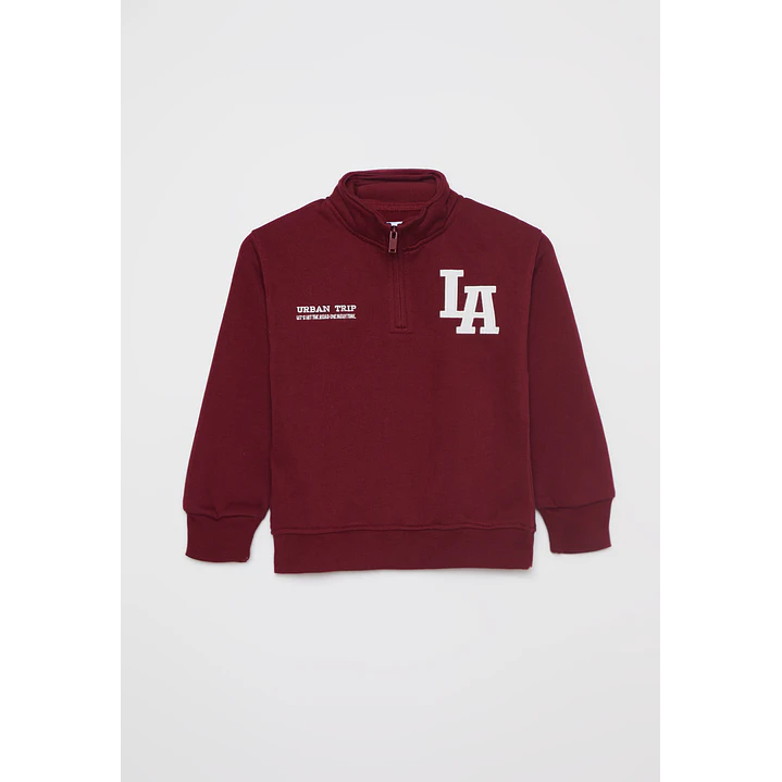 Polerón Los Ángeles Niño Burdeo Familyshop 1