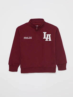 Polerón Los Ángeles Niño Burdeo Familyshop