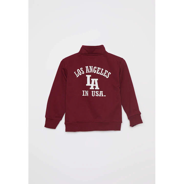 Polerón Los Ángeles Niño Burdeo Familyshop 2