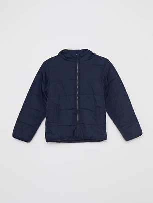 Parka Basic Niño Azul Familyshop