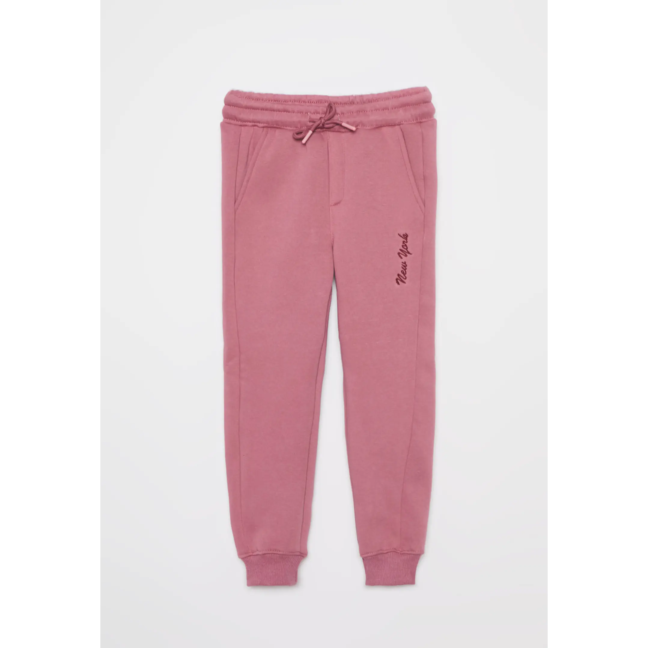 Pantalón Buzo Basic Niña Rosado Familyshop 1