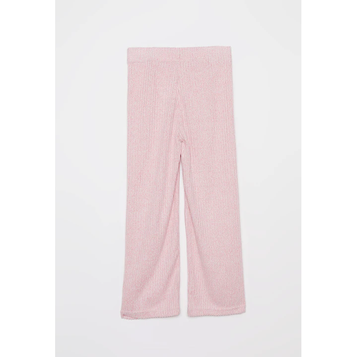 Pantalón Wide Leg Niña Rosado Familyshop 1
