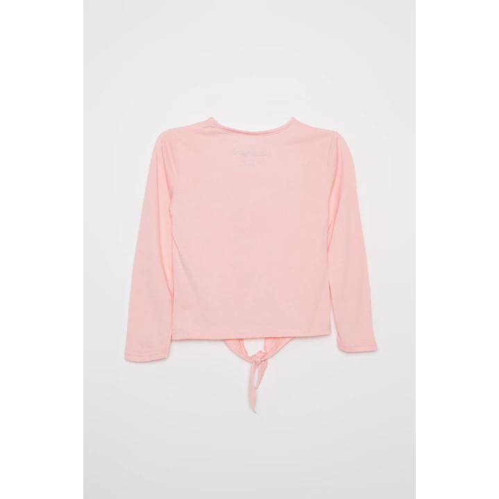 Polera Brillo Niña Rosado Familyshop 2
