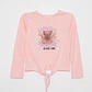 Polera Brillo Niña Rosado Familyshop - Miniatura 1