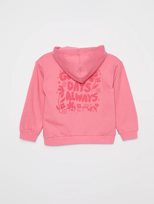 Polerón Good Day Niña Coral Familyshop