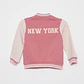 Chaqueta Bomber Niña Rosado Familyshop - Miniatura 2