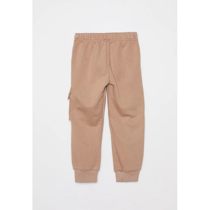 Pantalón Buzo Cargo Niña Café Familyshop 2