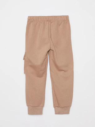 Pantalón Buzo Cargo Niña Café Familyshop