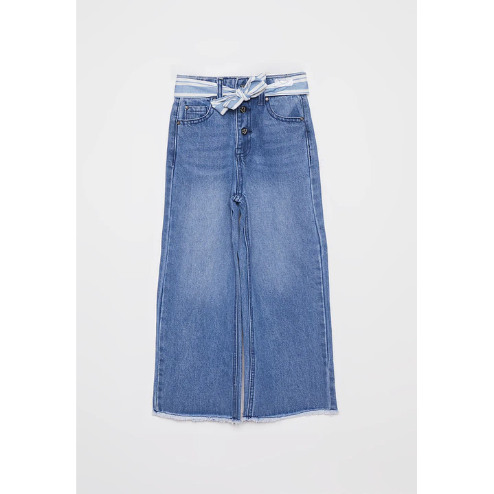 Jeans Wide Leg Niña Azul Familyshop 1