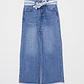 Jeans Wide Leg Niña Azul Familyshop - Miniatura 1