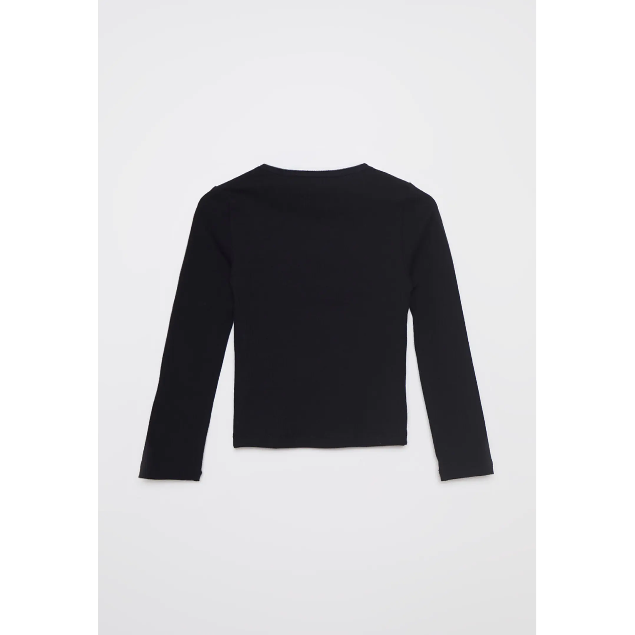 Polera Brillo Niña Negro Familyshop 2