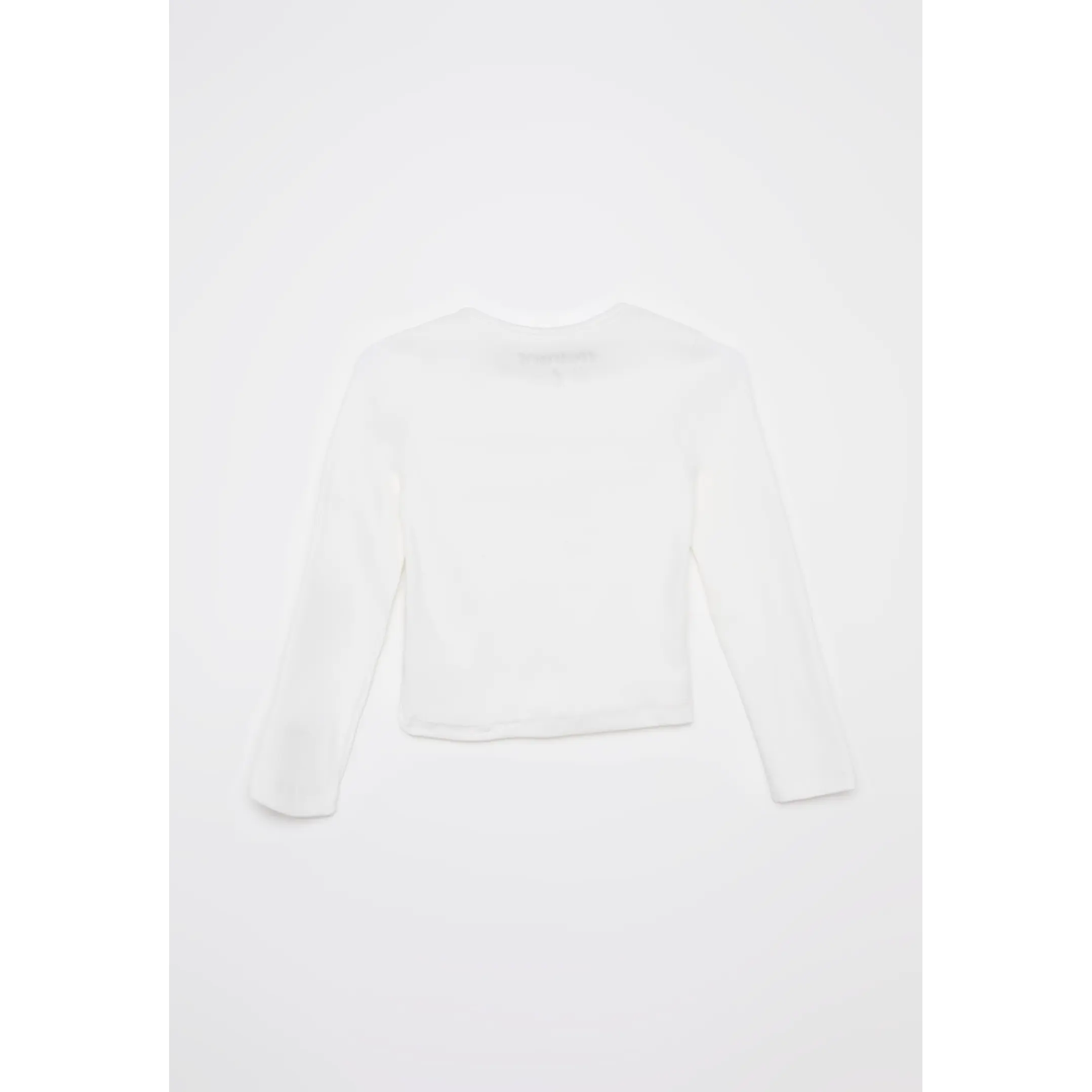 Polera Brillo Niña Blanco Familyshop 2