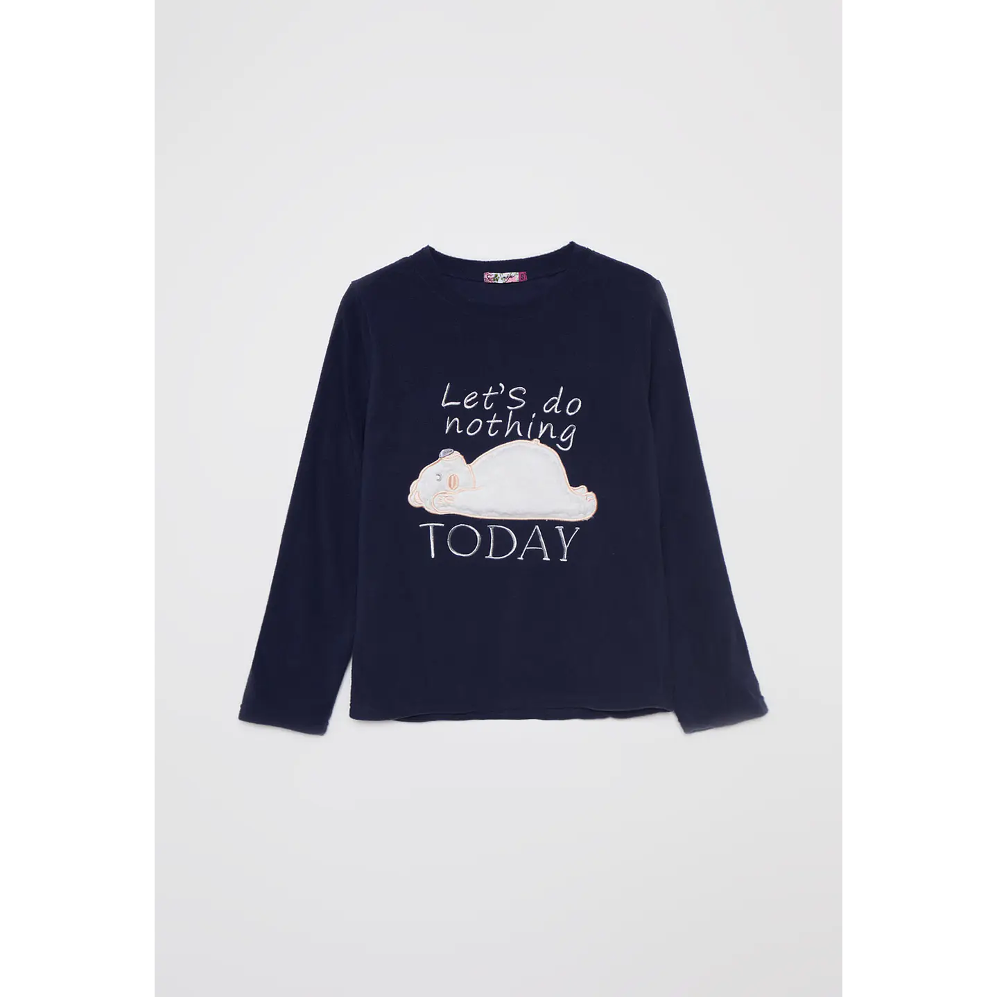 Pijama Polar Nube Mujer Azul Familyshop 5