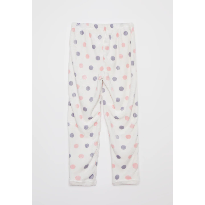 Pijama Waffle Mujer Rosado Familyshop 4