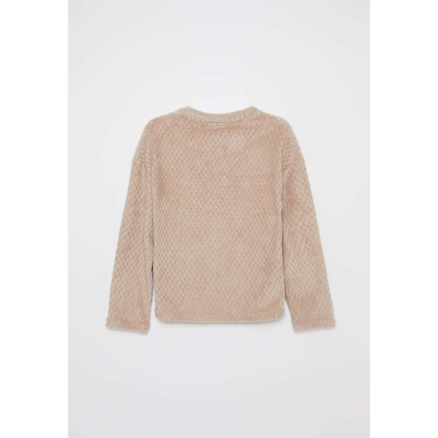 Pijama Waffle Mujer Beige Familyshop 6