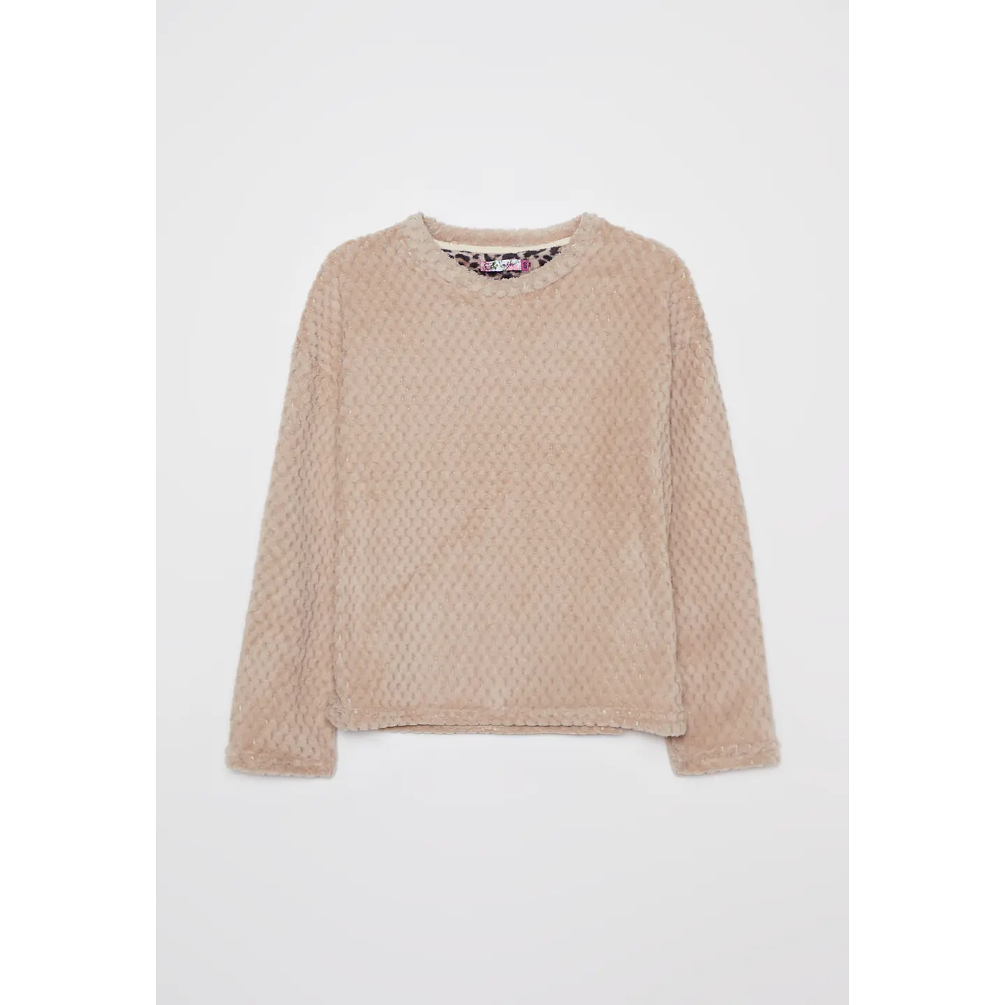 Pijama Waffle Mujer Beige Familyshop 5