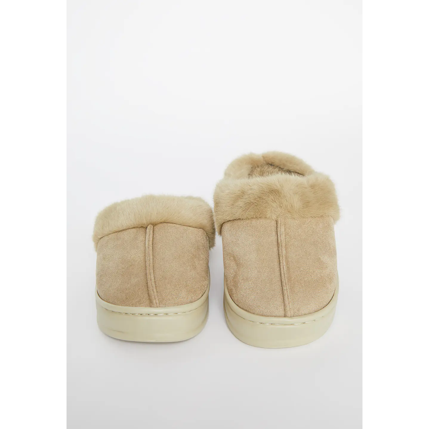 Pantufla Chiporro Borde Mujer Beige Familyshop 2