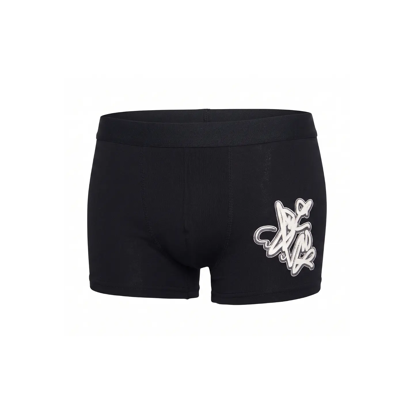 Boxer Tripack Lolo Negro Liso Print Family Shop 4