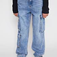Jeans Loose Lolo Azul Familyshop - Miniatura 1