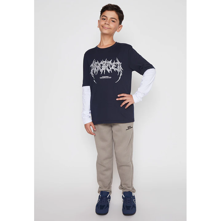 Pantalón Buzo Jogger Lolo Café Familyshop 4