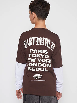 Polera Gothic Lolo Café Familyshop