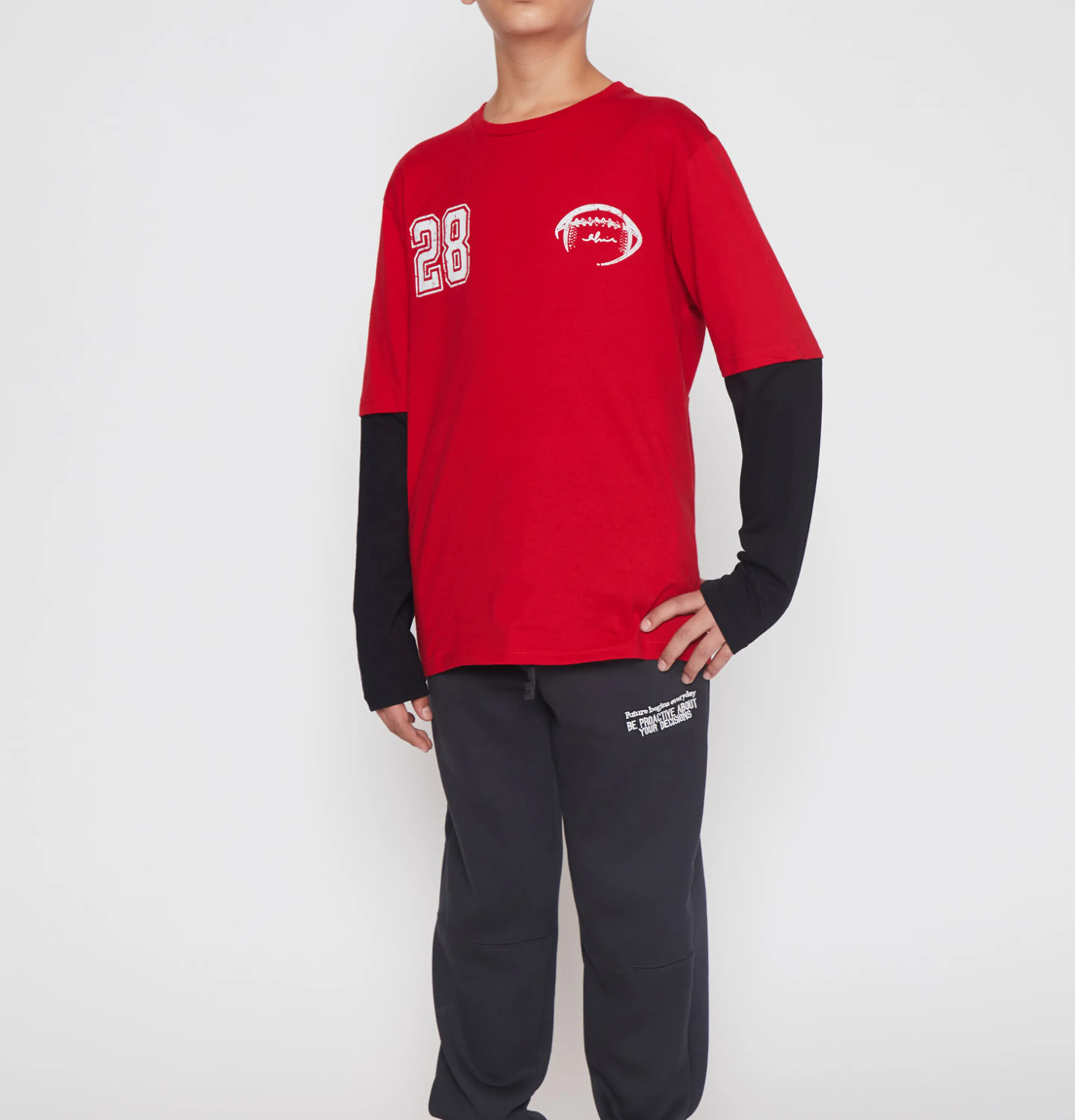 Polera Gothic Lolo Rojo Familyshop 4