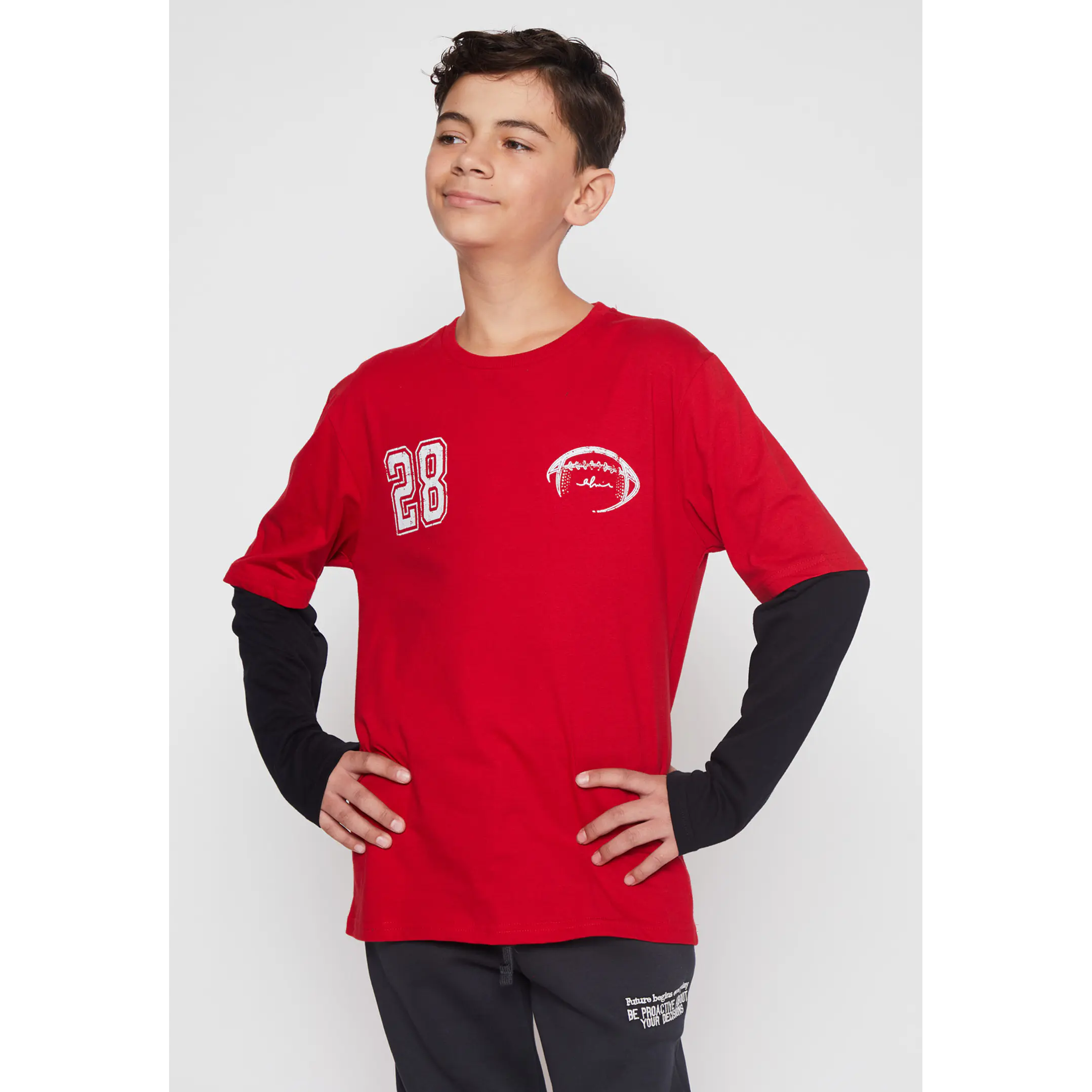 Polera Gothic Lolo Rojo Familyshop 1