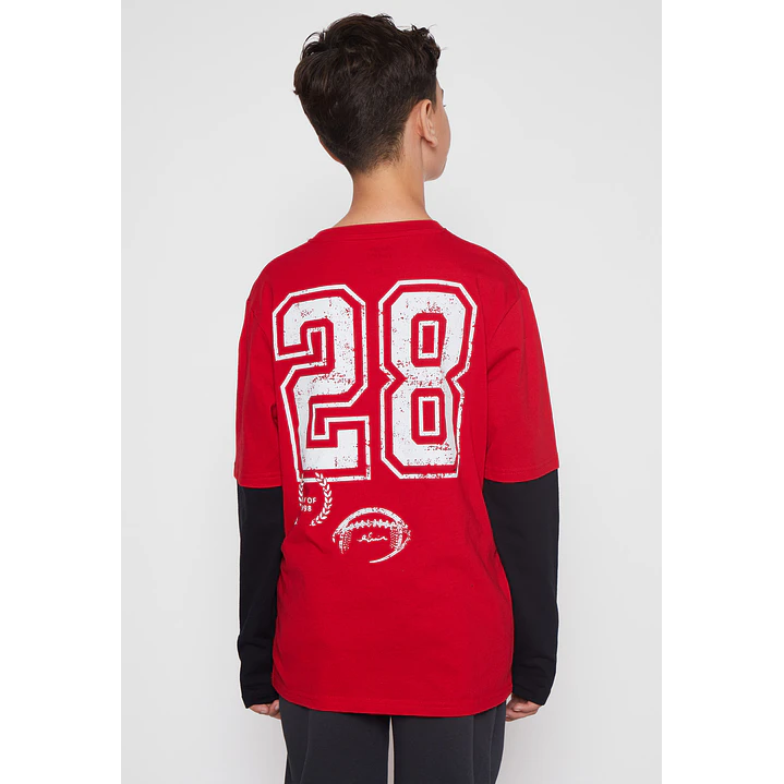 Polera Gothic Lolo Rojo Familyshop 2