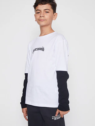 Polera Gothic Lolo Blanco Familyshop