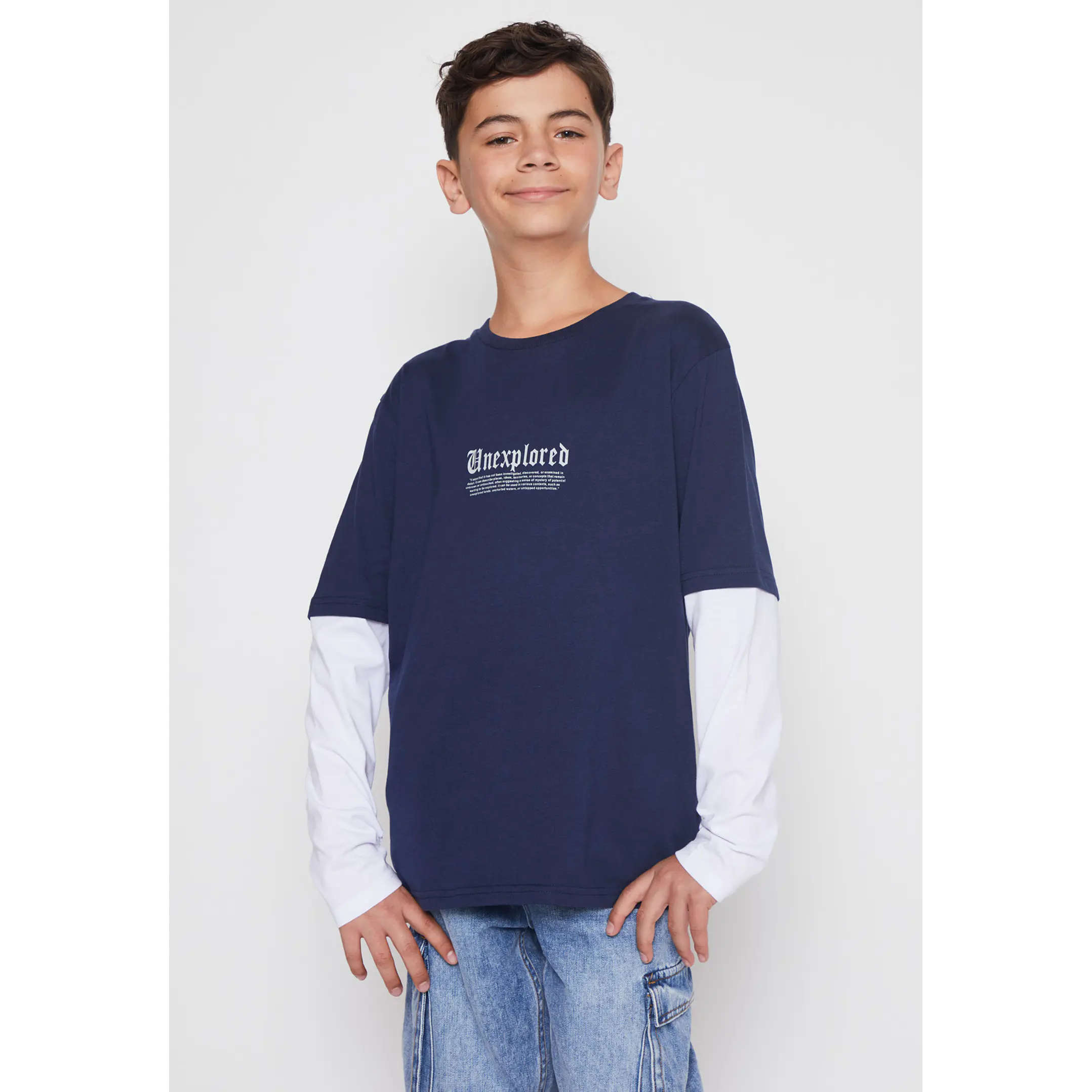 Polera Gothic Lolo Azul Familyshop 1