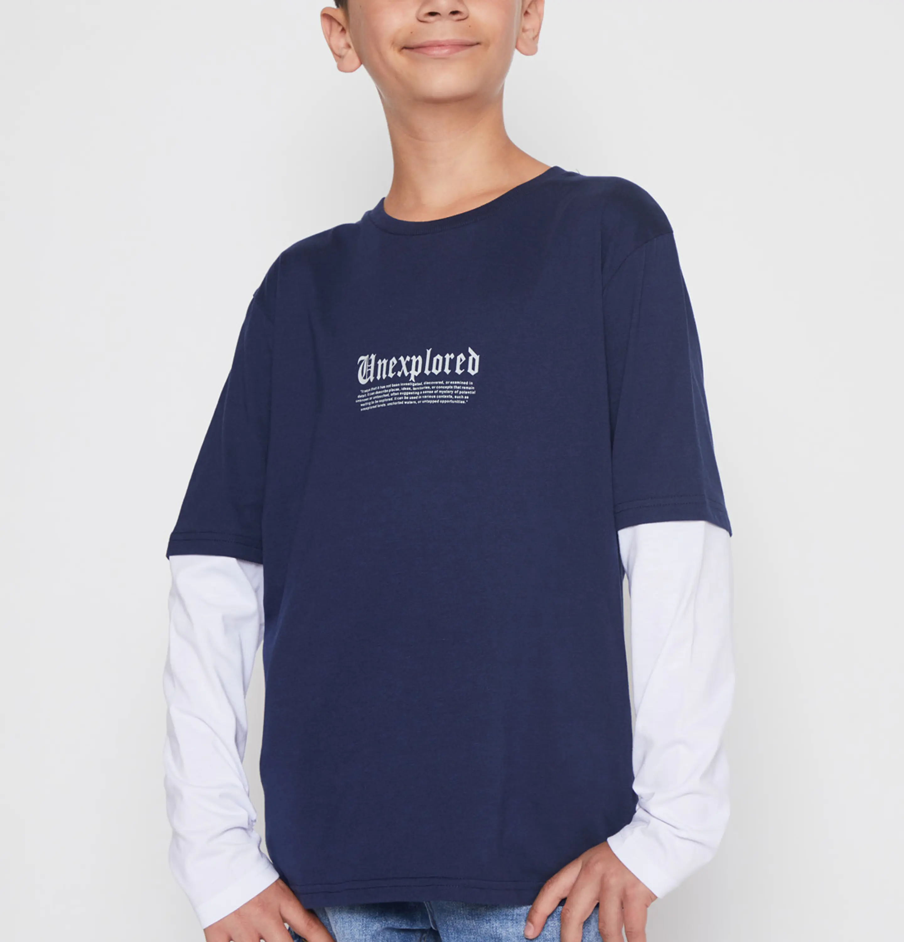 Polera Gothic Lolo Azul Familyshop 1