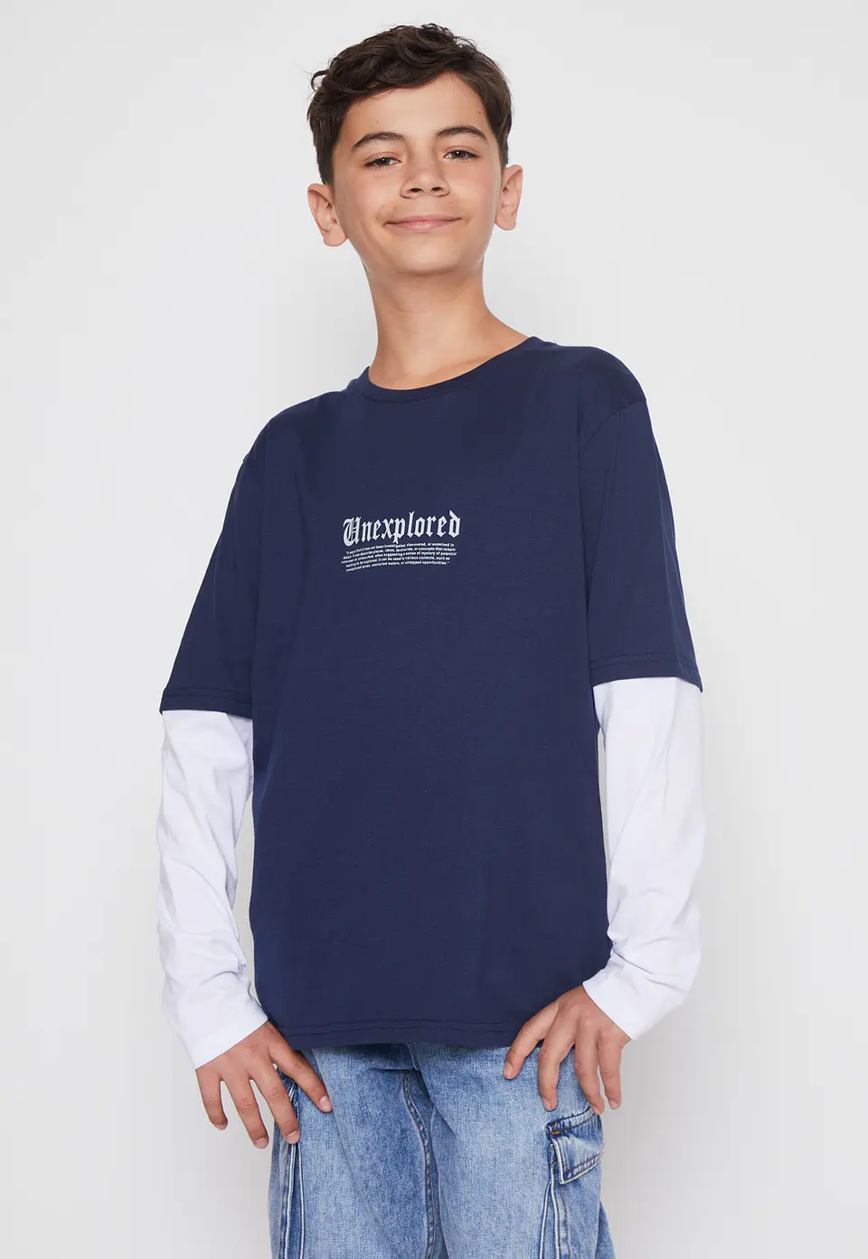 Polera Gothic Lolo Azul Familyshop 1